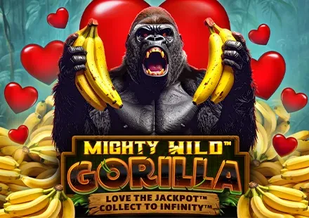 Mighty Wild Gorilla Love the Jackpot game cover